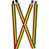 Suspenders - 1.0" - Rasta