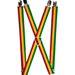 Suspenders - 1.0" - Rasta