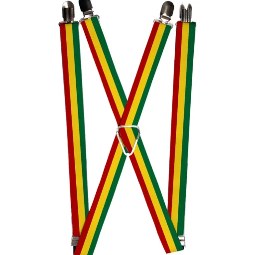 Suspenders - 1.0" - Rasta