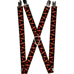 Suspenders - 1.0" - Skateboard Love