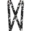 Suspenders - 1.0" - Splatter Black/White
