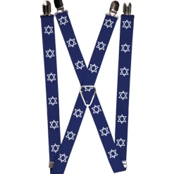 Suspenders - 1.0" - Star of David
