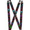 Suspenders - 1.0" - Stargazer Black/Multi Color