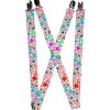 Suspenders - 1.0" - Stargazer White/Multi Color