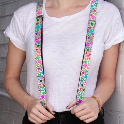 Suspenders - 1.0" - Stargazer White/Multi Color