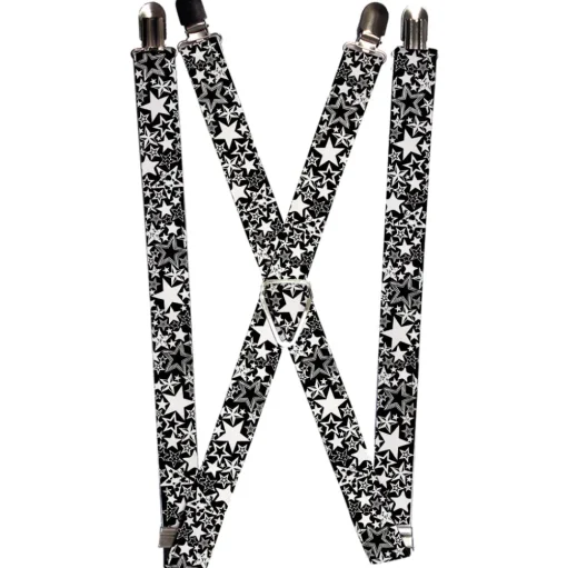Suspenders - 1.0" - Stargazer Black/White