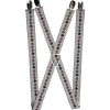 Suspenders - 1.0" - Suits Gray Stone