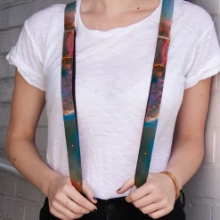 Suspenders - 1.0" - Supernova Space Collage