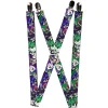 Suspenders - 1.0" - THE JOKER Playing Cards Poses
