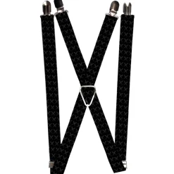 Suspenders - 1.0" - Tread Plate Black/Gray