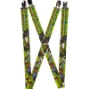 Suspenders - 1.0" - Truth and Justice Green