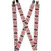 Suspenders - 1.0" - United Kingdom Flags