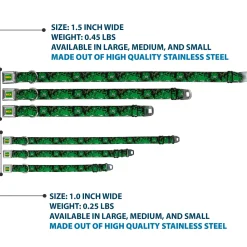 THE HULK Seatbelt Buckle Collar - The Hulk Stacked