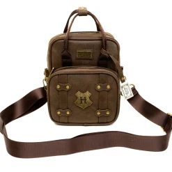 The Wizarding World of Harry Potter Bag, Cross Body, Harry Potter Hogwarts School of Witchcraft and Wizardry Brown, Vegan Leather