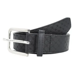Vegan Leather Belt - Disney Signature D Monogram Embossed