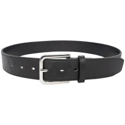 Vegan Leather Belt - Mickey Mouse Head Embossed