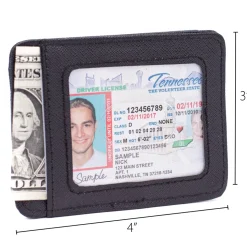 Weekend Wallet - C6 Full Color Black