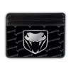 Weekend Wallet - Dodge Viper Logo w Text Black Gray Silver-Fade