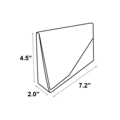 Wizard of Oz Wallet, Fold Over, Dorothys Ruby Slippers with Bricks and Checkers, Vegan Leather